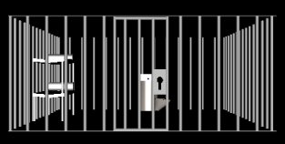 Animate Prison Cell - Door works, fly buzzing