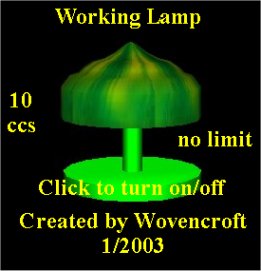 Table Lamp - Lights Up